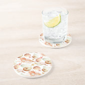 甲羅と蟹模様のサンゴ コースター (側面)