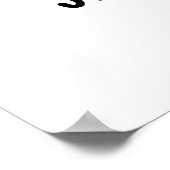 甲羅にかわいい亀の子犬 ポスター (角)