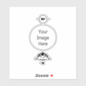 甲羅に隠れた怖い亀 シール (シート)