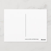 甲虫アート昆虫昆虫学 ポストカード (裏面)