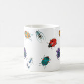 甲虫カラフル類 コーヒーマグカップ (中央)