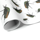 甲虫ギフトラッピング紙 ラッピングペーパー (ロールコーナー)