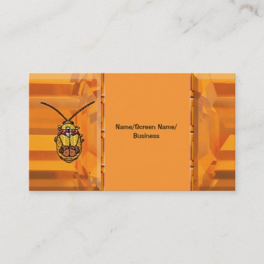 甲虫 名刺 (正面)