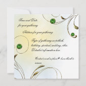 甲虫 招待状 (裏面)