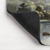 甲革ミズーリのバイソンそしてオオシカの群れは、地図をつくります マウスパッド (コーナー)