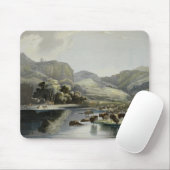 甲革ミズーリのバイソンそしてオオシカの群れは、地図をつくります マウスパッド (マウス)