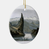 甲革ミズーリの砦の石は、18 fをめっきします セラミックオーナメント (右)