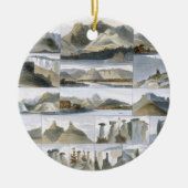 甲革ミズーリの驚くべき丘は、35 fをめっきします セラミックオーナメント (正面)