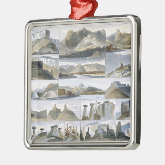 甲革ミズーリの驚くべき丘は、35 fをめっきします メタルオーナメント (左)