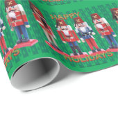 甲高いくるみ割り ラッピングペーパー (ロールコーナー)