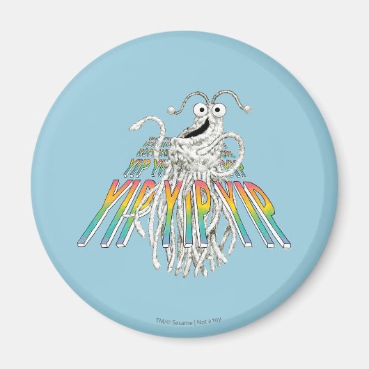 甲高い声で話しますB&Wのスケッチの甲高い声で話して下さいスケッチ マグネット (正面)