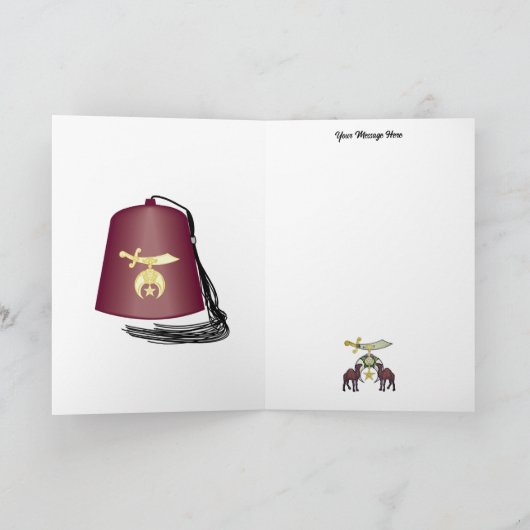 甲高誕生日 カード (内部)