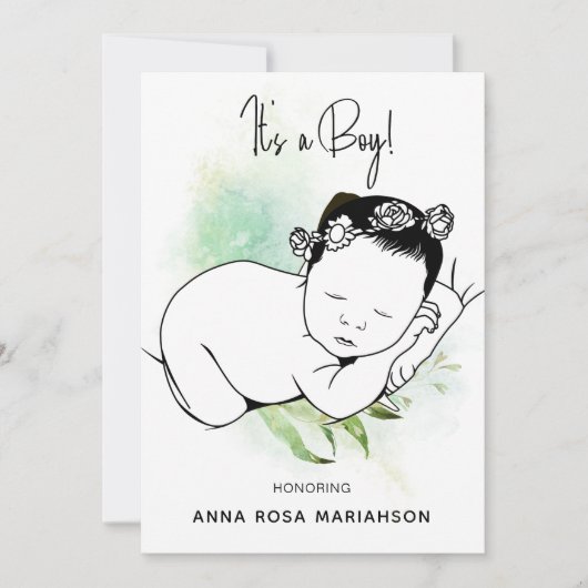 甲 招待状 (正面)