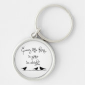 申し分なくあることを行くあらゆる小さい事 キーホルダー (正面)