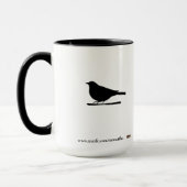 申し分なくあることを行くこと マグカップ (左)