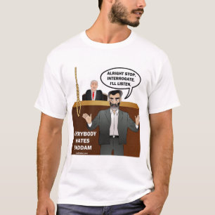 申し分なく停止。 質問して下さい。 私は聞きます Tシャツ