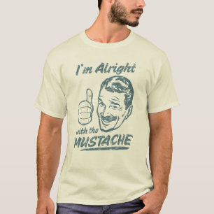 申し分なく髭のワイシャツと Tシャツ