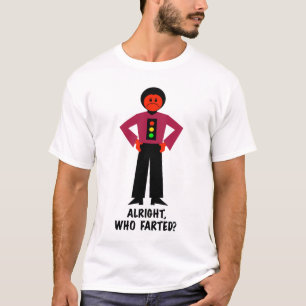 申し分なく、だれが屁をしましたか。 Tシャツ