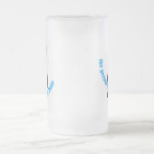 申し分の無い子は大変な憂いがある フロストグラスビールジョッキ (中央)