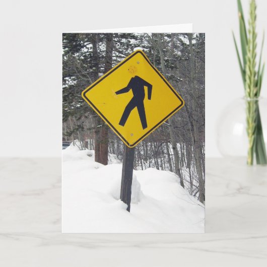 申し訳ありません カード (正面)