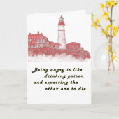 申し訳ありません カード (黄色い花)