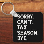 申し訳ございません税季バイアカウンティおもしろいことわざ キーホルダー (正面)