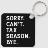 申し訳ございません税季バイアカウンティおもしろいことわざ キーホルダー (裏面)