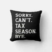 申し訳ございません税季バイアカウンティおもしろいことわざ クッション (正面)