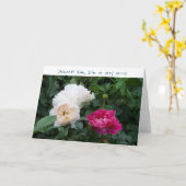 申し訳ございません。お詫びのバラエレガント カード (黄色い花)