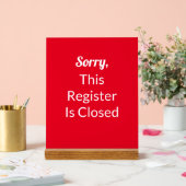 申し訳ございません。この登録は終了赤と白文字 アクリルサイン (ウェディング)