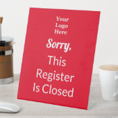 申し訳ございません。この登録は赤い白のロゴで閉じられています 台座サイン (インサイチュ)