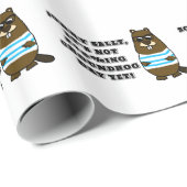 申し訳ございません。まだ#*@%ing Groundhog Dayではありません ラッピングペーパー (ロールコーナー)