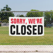 申し訳ございません。終了 – カスタムプロフェッショナル 横断幕 (インサイチュ)