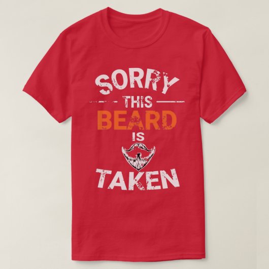 申し訳ないこの髭は28 Tシャツ (デザイン正面)