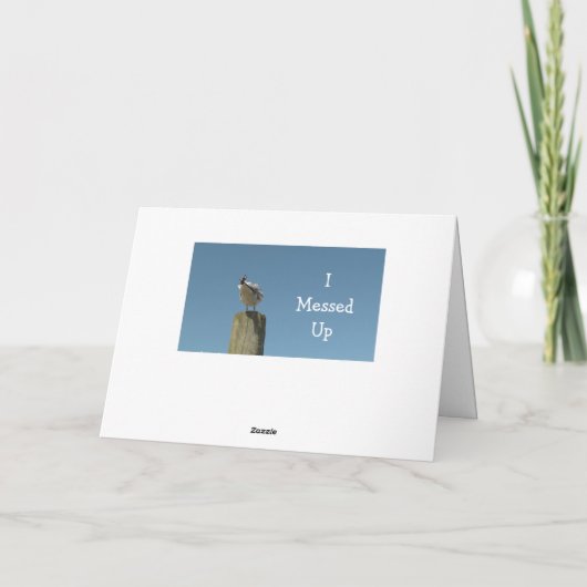 申し訳ないカード カード (裏面)