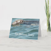 申し訳ないカード カード (正面)