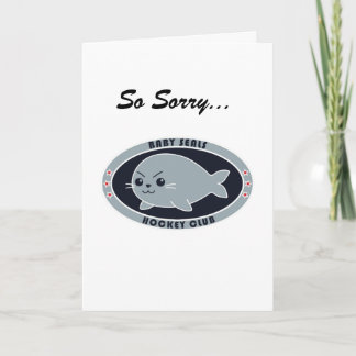 申し訳ないカード カード