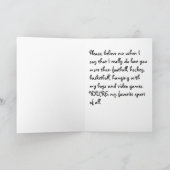 申し訳ないグリーティングカード カード (内部)