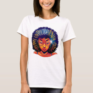 申し訳ないドーピング黒プライドメラニン・アフリカ Tシャツ