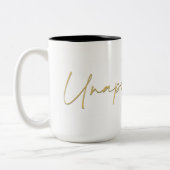 申し訳ない姉妹マグ – 大胆に、妹！ ツートーンマグカップ (左)