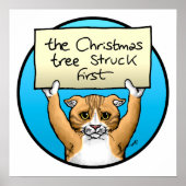 申し訳ない子猫 ポスター (正面)