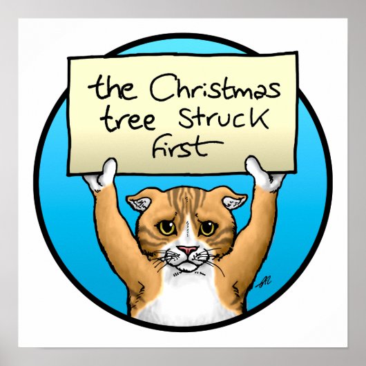 申し訳ない子猫 ポスター (正面)