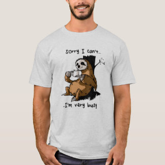 申し訳ない忙し Tシャツ