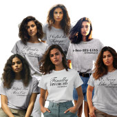 申し訳ない支持:「救済私は彼女を引っ越す」 Tシャツ