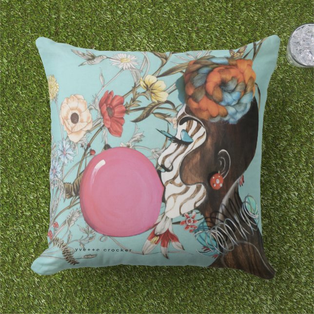 申し訳ない枕 アウトドアクッション (芝生)