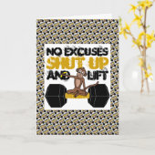 申し訳ない カード (黄色い花)