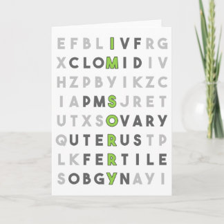 申し訳ない（緑） カード