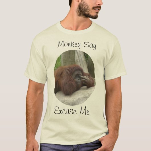 申し訳ない Tシャツ (正面)
