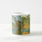 申し訳なくカナダのマグ2サイド コーヒーマグカップ (中央)