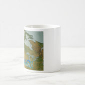 申し訳なくカナダ右手巻き コーヒーマグカップ (中央)